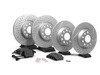 ES#2594013 - 1K0301AAXSKT3 - Performance Front & Rear Brake Service Kit - (NO LONGER AVAILABLE) - Featuring ECS GEOMET Drilled & Slotted rotors and Hawk HPS pads - Assembled By ECS - 