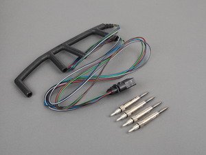 ES#2568606 - 038971220CALHKT - Glow Plug And Harness - Service Kit - Everything you need to get rid of the glow plug light in your dash. - Assembled By ECS - Volkswagen