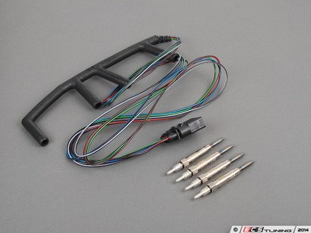ES#2568606 - 038971220CALHKT - Glow Plug And Harness - Service Kit - Everything you need to get rid of the glow plug light in your dash. - Assembled By ECS - Volkswagen