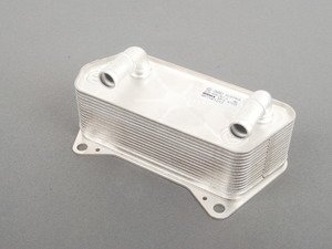 ES#272133 - 02E409061C - Transmission Oil Cooler - Located on top of your vehicles transmission - Genuine Volkswagen Audi - Audi