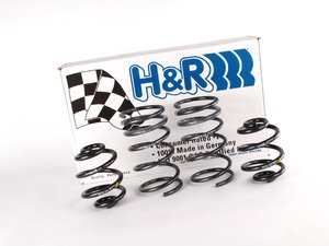 ES#248622 - 29910 - Sport Spring Set - Moderate lowering offering a sporty ride and improved control. Average lowering of 1.4"F & 1.0"R. - H&R - BMW