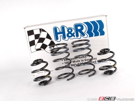 ES#248622 - 29910 - Sport Spring Set - Moderate lowering offering a sporty ride and improved control. Average lowering of 1.4"F & 1.0"R. - H&R - BMW