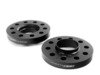 ES#2748292 - 6-ECS-024 - Wheel Spacer & Bolt Kit - 20mm With Black Conical Seat Bolts - Complete kit for two wheels, comes with everything you need to install spacers on your aftermarket wheels - ECS - Audi