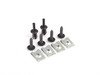 ES#2598791 - 82169408655KT2 - Front & Rear Splash Guard Kit - (NO LONGER AVAILABLE) - Includes mounting hardware - Genuine BMW - 