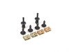ES#2598791 - 82169408655KT2 - Front & Rear Splash Guard Kit - (NO LONGER AVAILABLE) - Includes mounting hardware - Genuine BMW - 