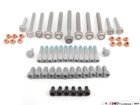 ES#2627521 - 8K0253115AKT - Clutch Installation Kit - Includes the necessary clamps, gaskets & hardware to install a new clutch - Assembled By ECS - Audi