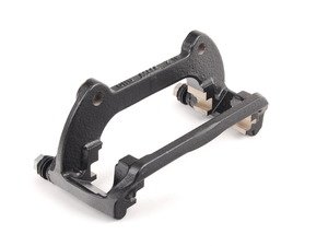 ES#2740547 - 8V0615125B - Front Caliper Carrier - black - Left - This bracket secures the caliper to the spindle. - Genuine Volkswagen Audi - Audi