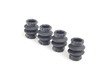 ES#1899340 - 8e0698018 - Rear Brake Service Kit - Includes Zimmerman Rotors & ECS DD23 ceramic pads. - Assembled By ECS - Volkswagen