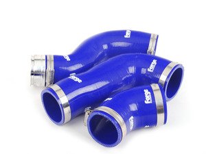 ES#2549991 - FMKTGOLRB - Silicone Turbo Hose Kit - Blue - Three part hose kit to replace stock rubber turbo hoses - Forge - Volkswagen