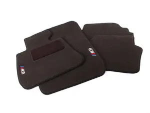 E92 M3 ///M3 Carpeted Floor Mats - Black