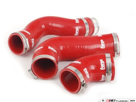 ES#2549990 - FMKTGOLRR - Silicone Turbo Hose Kit - Red - (NO LONGER AVAILABLE) - Three part hose kit to replace stock rubber turbo hoses - Forge - 