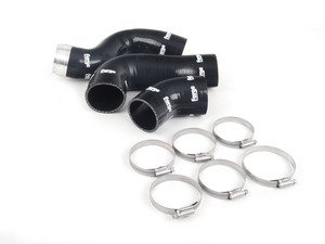 ES#2549928 - FMKTGOLR - Silicone Turbo Hose Kit - Black - (NO LONGER AVAILABLE) - Three part hose kit to replace stock rubber turbo hoses - Forge - 