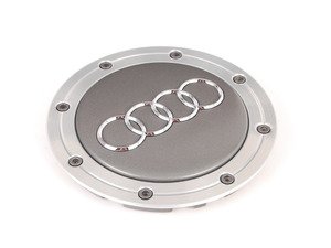 ES#8685 - 4b0601165az17 - Center Cap - Avus Silver - Priced Each - Replace your missing or damaged cap - Genuine Volkswagen Audi - Audi