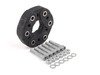 ES#2526325 - 2304100115 - Propeller Shaft Flex Joint - Priced Each - Includes all hardware needed for installation - Febi - Mercedes Benz