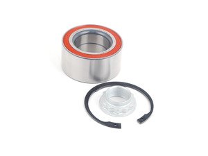 ES#2771957 - 33416762317KT1 - Wheel Bearing Kit - Rear - Featuring a FAG bearing, a Febi axle nut, and genuine retaining clip - Assembled By ECS - BMW