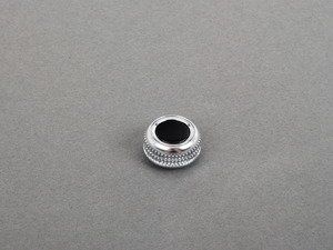 ES#2542304 - 8T0919070B - Volume Control Rotary Knob - Black/Chrome - Located top right on your center console MMI control unit - Genuine Volkswagen Audi - Audi