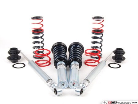 ES#2730842 - 28827-11 - Street Performance Coilover Kit - Unrivaled comfort and performance. Average lowering of 1.5"-2.5"F 1.5"-2.7"R - H&R - Audi