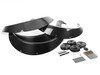 ES#2808526 - 003922ECS01KT - ECS Carbon Fiber Fender Flare Kit -  Achieve that perfect fitment that you always dreamed of with a set of ECS Tuning Carbon Fiber Fender Flares - ECS - Volkswagen