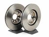 ES#2562348 - 25703KT - Front UV Coated Brake Rotors - Pair (321x30) - Features Brembo's special UV paint treatment that guarantees superior corrosion resistance. - Brembo - Audi