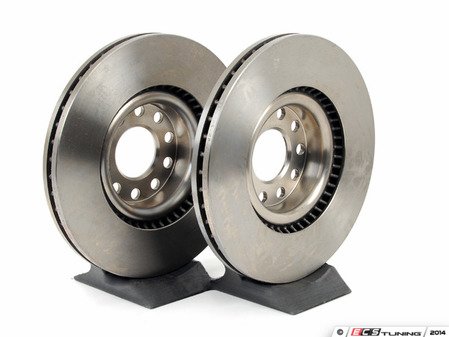 ES#2562348 - 25703KT - Front UV Coated Brake Rotors - Pair (321x30) - Features Brembo's special UV paint treatment that guarantees superior corrosion resistance. - Brembo - Audi