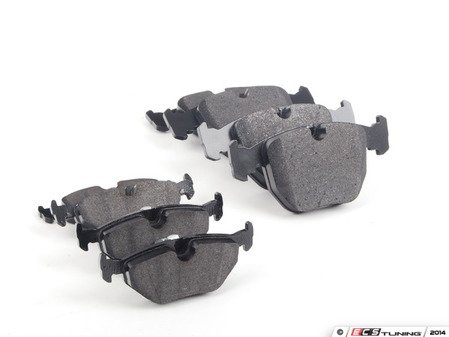 ES#2695582 - 34116761252KT2 - Front And Rear Brake Pad Set - For factory braking performance - Genuine BMW - BMW