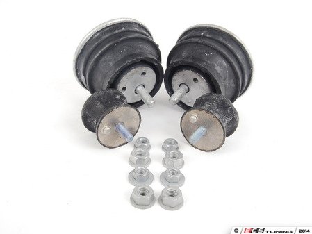 ES#2684819 - 22116754608KT1 - Drivetrain Mount Kit - Includes engine and transmission mounts and mounting hardware - Febi - BMW