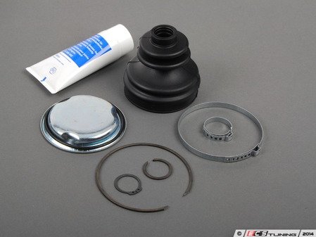 ES#4949 - 4B0498201 -  Front Inner CV Joint Boot Kit - Priced Each - Stop losing CV grease and extend axle joint life - Vaico - Audi Volkswagen