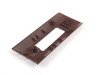 ES#151133 - 52207171836 - E70 X5 Seat rail cover - outer - Tobacco - Genuine BMW - BMW