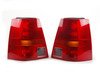 ES#2784510 - 1J9998001 - Golf Variant Tail Light Set - Tail lights from the European Golf Variant model with red/red/amber/red lenses that fit all MK4 Jetta Wagons - TYC - Volkswagen