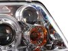 ES#2806890 - 444-VJ99-HL-C - Chrome Projector Headlights - Pair - (NO LONGER AVAILABLE) - With fog lights, with LED halo rings - Spyder - 