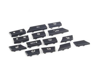 ES#2633962 - 61319313923 - Replacement Button Set - Replace your worn buttons - Genuine BMW - BMW