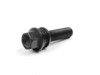 ES#2588139 - PS19D42-MW-ZN - Black Extended Length Wheel Bolt - Priced Each - Replace your rusted and weathered stock lug bolts with a stylish alternative - 57mm shaft (42mm length under seat) - ECS - Audi Volkswagen Porsche
