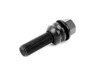 ES#2588139 - PS19D42-MW-ZN - Black Extended Length Wheel Bolt - Priced Each - Replace your rusted and weathered stock lug bolts with a stylish alternative - 57mm shaft (42mm length under seat) - ECS - Audi Volkswagen Porsche