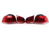 ES#1910146 - 5K0998001 -  European LED Tail Light Set - Cherry Red - (NO LONGER AVAILABLE) - Complete set of LED tail lights from the European market GTI - Genuine European Volkswagen Audi - 