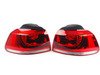 ES#1910146 - 5K0998001 -  European LED Tail Light Set - Cherry Red - (NO LONGER AVAILABLE) - Complete set of LED tail lights from the European market GTI - Genuine European Volkswagen Audi - 