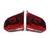 ES#1910146 - 5K0998001 -  European LED Tail Light Set - Cherry Red - (NO LONGER AVAILABLE) - Complete set of LED tail lights from the European market GTI - Genuine European Volkswagen Audi - 