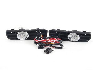 ES#2806923 - FL-LED-VG99-C - Halo LED Bumper Fog Light Kit - (NO LONGER AVAILABLE) - Increase your light output for added safety while increasing style - Spyder - 