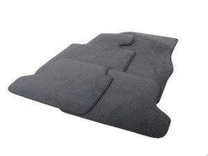 ES#2733936 - 51477336062 - Carpeted Floor Mat Set - Anthracite - (NO LONGER AVAILABLE) - Complete set of 4 floor mats. Anthracite - Genuine BMW - 