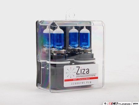 ES#261200 - ZZ9007BSPLWA -  Platinum White 9007 Halogen Bulb - Pair - Comparable to 7500k HID color for increased intensity & visual appeal - ZiZa - Volkswagen