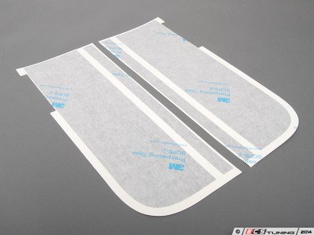 ES#2101994 - 51142184356 - Trunk Lid Stripes - Black - Double stripes located on the outter side of the trunk lid - Genuine MINI - MINI