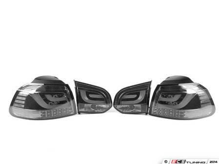 ES#2807012 - 111-VG10-LEDG2SM - LED Tail Light Set - Clear Smoked - (NO LONGER AVAILABLE) - Individualize your MKVI with this LED tail light set - Spyder - 