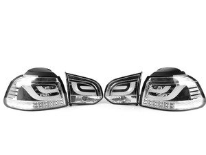 ES#2807011 - 111-VG10-LEDG2C - LED Tail Light Set - Clear - (NO LONGER AVAILABLE) - Individualize your MKVI with this LED tail light set - Spyder - 