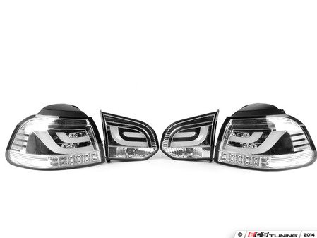 ES#2807011 - 111-VG10-LEDG2C - LED Tail Light Set - Clear - (NO LONGER AVAILABLE) - Individualize your MKVI with this LED tail light set - Spyder - 
