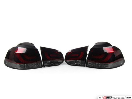 ES#2807010 - 111-VG10-LEDG2RS - LED Tail Light Set - Red Smoked - (NO LONGER AVAILABLE) - Individualize your MKVI with this LED tail light set - Spyder - 