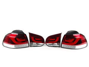 ES#2807009 - 111-VG10-LEDG2RC - LED Tail Light Set - Red - (NO LONGER AVAILABLE) - Individualize your MKVI with this LED tail light set - Spyder - 