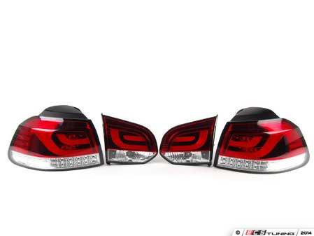 ES#2807009 - 111-VG10-LEDG2RC - LED Tail Light Set - Red - (NO LONGER AVAILABLE) - Individualize your MKVI with this LED tail light set - Spyder - 