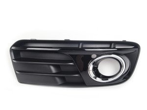ES#2577483 - 8R0807682JBJI - Fog Light Grille - Satin Black - right - Restore the clean look of your exterior - Genuine Volkswagen Audi - Audi