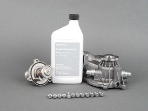 ES#2792717 - 11517531859KT2 - Water Pump Replacement Kit  - Includes water pump, thermostat and coolant - Genuine BMW - BMW