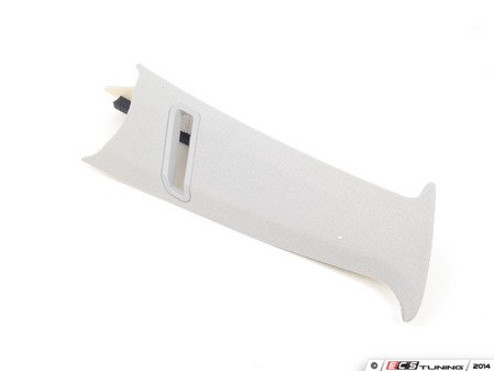 ES#111653 - 51437041927 - "C" Pillar Trim - Left - Hellgrau/Light Gray, located between rear side windows - Genuine BMW - BMW