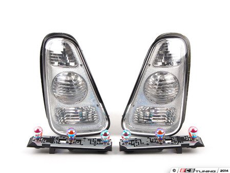 ES#2804576 - 63216927585KT - Clear Tail Light Kit  - (NO LONGER AVAILABLE) - Upgrade to complete clear tailights for yout MINI - Genuine European Mini - 